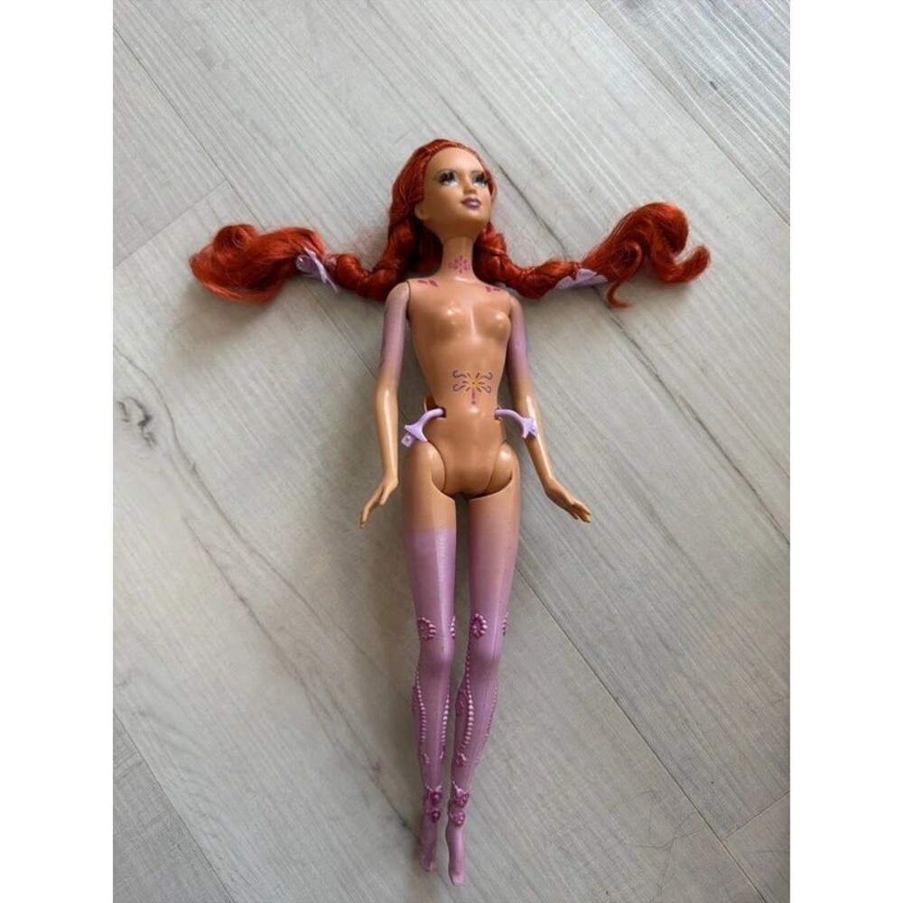 Barbie Fairytopia Wonder Fairy Lenara Doll goddess face nude